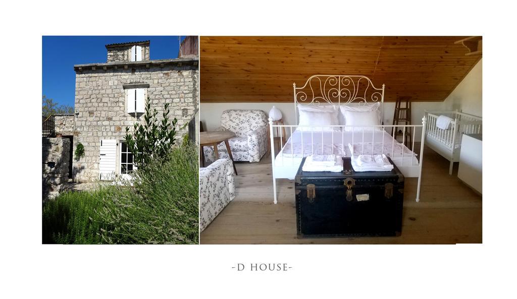 D House Authentic Zlarin House, Relaxing Courtyard And Terrace Villa Ngoại thất bức ảnh
